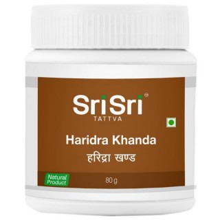 Sri Sri Ayurveda Haridra Khanda Churna - Anti Allergic, 80gm